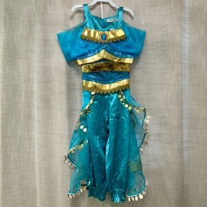 Girls 3T 4T Princess Jasmine Costume New Dress Up Halloween